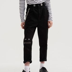 Lazy Oaf “Zip Your Mouth” Pants